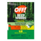 Off Deep Woods Off Towelettes 12 Count, 12 Count, 12 per case