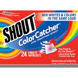 Shout Laundry Color Catcher, 24 Count, 12 per case