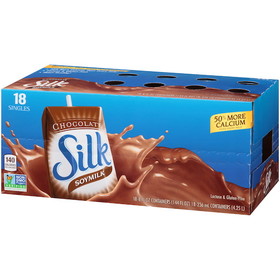 Silk Aseptic Soy Chocolate 18-8 Fluid Ounce