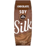 Silk Silk Aseptic Soy Chocolate, 8 Fluid Ounces, 18 per case