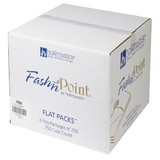 Fashnpoint Flat Packs 15.5 Inch X 15.5 Inch Ultra Ply Color In Depth White Napkin 250 Per Pack - 3 Per Case