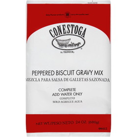 Conestoga Peppered Biscuit Gravy Mix, 24 Ounces, 6 per case