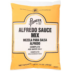 Pioneer Alfredo Sauce Mix, 16 Ounces, 6 per case