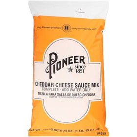 Pioneer Cheddar Cheese Sauce Mix, 29 Ounces, 6 per case