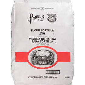 White Wings Flour Tortilla Mix, 25 Pounds, 1 per case