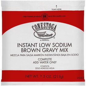 Conestoga Instant Brown Gravy Mix, 7.5 Ounce, 12 Per Case
