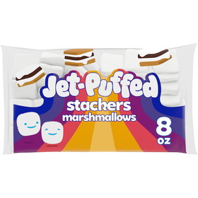 Jet-Puffed Marshmallow Stacker, 8 Ounce, 16 per case