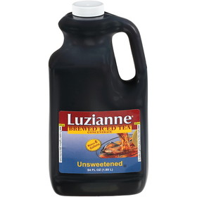 Luzianne Unsweetened Tea, 64 Ounces, 6 per case