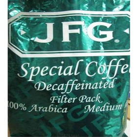 Jfg Round Special Blend Coffee Decaffeinated Filterpack, 2 Ounces, 70 per case
