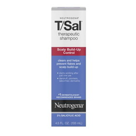 Neutrogena T/Sal Maximum Strength Therapeutic Shampoo, 4.5 Fluid Ounce, 4 per case