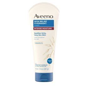 Aveeno Intense Relief Overnight Cream, 7.3 Ounces, 4 per case