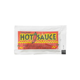 Flavor Fresh Hot Sauce Pouch, 7 Gram, 200 per case
