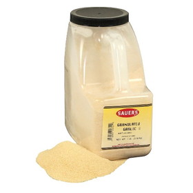Sauer Granulated Garlic 7 Pound Bottle - 3 Per Case