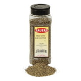 Sauer Black Table Ground Pepper, 1 Pounds, 6 per case