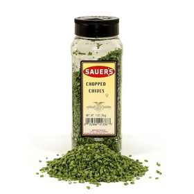 Sauer Chopped Chives 1 Ounch Bottle - 6 Per Case