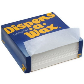 Dispens-A-Wax Patty Paper Dispens-A-Wax 6 X 6 X 0.875", 1000 Count, 10 per case