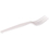 Dixie Medium Weight Polystyrene White Fork 1000 Per Pack - 1 Per Case, Price/Case