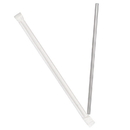 Dixie 7.75 Inch Jumbo Individually Wrapped Translucent Straw 500 Per Pack - 24 Per Case