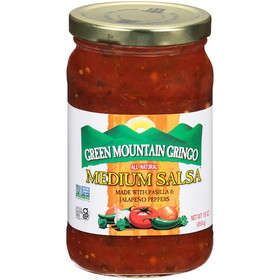 Green Mountain Salsa Medium, 1 Each, 12 per case