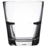 Anchor Hocking 12 Ounce Clarisse Double Old Fashion Stackable Rim Tempered Glass 24 Per Pack - 1 Per Case