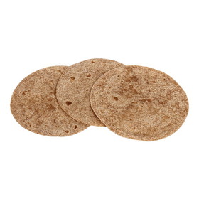 Mission Foods 6 Inch Whole Wheat Heat Pressed Flour Tortilla 12 Per Pack - 24 Per Case