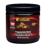 Masters Touch All Natural Gluten Free Reduced Sodium No Msg Added Vegan Vegetable Base 1 Pound Per Pack - 6 Per Case