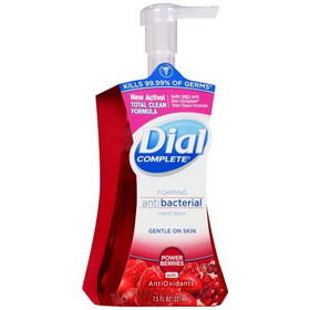 Dial Complete Power Berries Antibacterial Foaming Hand Wash Pump, 7.5 Ounces, 8 per case