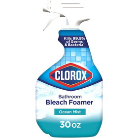 Clorox Bleach Foamer Bathroom, 30 Fluid Ounces, 9 per case
