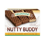 Fieldstone Nutty Buddy Bar .67 Ounces Per Pack - 24 Per Pack - 12 Packs Per Case