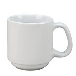 Summit Mug Stackable Porcelain 10 Oz 1-3 Dozen