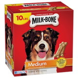 Milk Bone Dog Treats Milk Bone Biscuit Medium, 10 Pounds, 1 per case