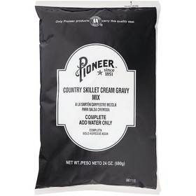 Pioneer Country Skillet Cream Gravy Mix, 24 Ounces, 6 per case