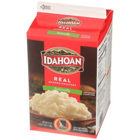 Idahoan Foods Naturally Mashed Low Sodium Potato, 4.69 Pounds, 6 per case
