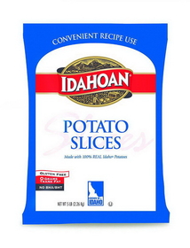 Idahoan Foods Sliced Potato's, 5 Pounds Per Pack - 4 Per Case, 4 per case