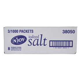 N'joy Salt Packets, 0.5 Gram, 3 per case