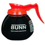 Bunn Orange Handle Glass Coffee Decanter 3 Per Pack - 1 Per Case
