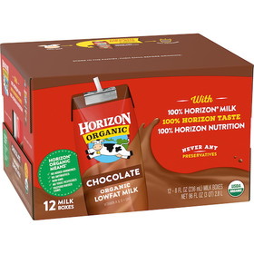 Horizon Organic Horizon Organic Organic Milk Chocolate, 8 Fluid Ounces, 12 per case