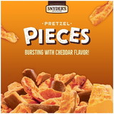 Snyder'S Of Hanover Cheddar Cheese Pretzel Pieces 8 Ounce Bag - 6 Per Case