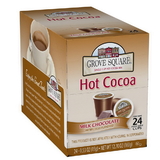 Grove Square Cocoa Milk Chocolate Single Service Brewing Cup, 12.7 Ounces, 4 per case