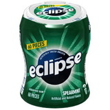 Eclipse Single Serve Spearmint Gum, 18 Piece, 18 per case