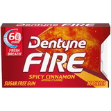 Dentyne Cinnamon Fire Singles Gum, 16 Count, 18 per case