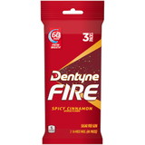 Dentyne Fire Gum Cinnamon 3 Pack, 3 Count, 20 per case