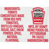 Heinz Simply Single Serve Ketchup 9 Grams - 1000 Per Case