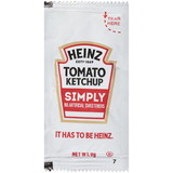 Simply Heinz Heinz Simply Single Serve Ketchup, 19.8 Pounds, 1 per case