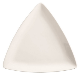 Porcelana Triangle Cut Plate 9 Inch 12-1 Each