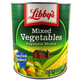 Libby's Libby Mixed Vegetables Low Sodium, 104 Ounces, 6 per case
