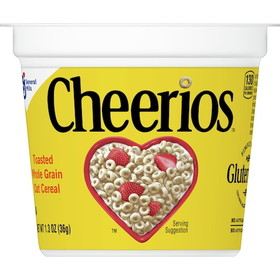 Cheerios Gluten Free Single Serve Cereal, 7.8 Ounces, 10 per case