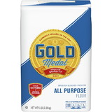 Gold Medal Fully Enriched, Bleached & Pre-Sifted All Purpose Flour, 5 Pound, 8 per case