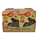 Betty Crocker Super Moist Devil's Food Cake Mix, 15.25 Ounces, 12 per case