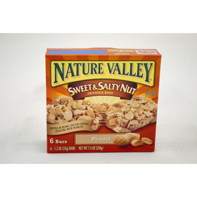 Nature Valley Sweet &amp; Salty Nut Peanut Granola Bar, 7.4 Ounces, 12 per case
